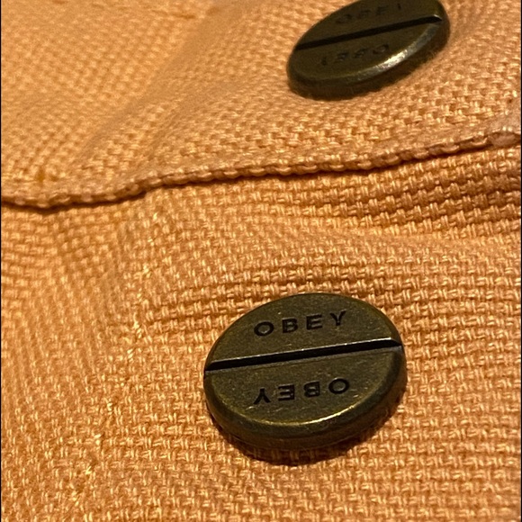 OBEY Skirt : Peach - Picture 2 of 5